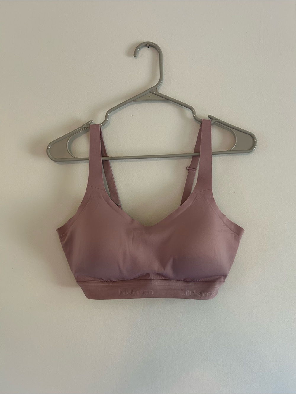 lululemon athletica Mauve Wireless Sports Bralette